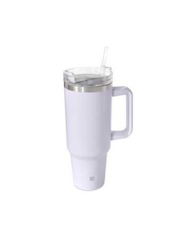 Taza Termo 1200ML Blueski con Pajita 8365-IB [LOTE DE 2 Unidades] IRIS