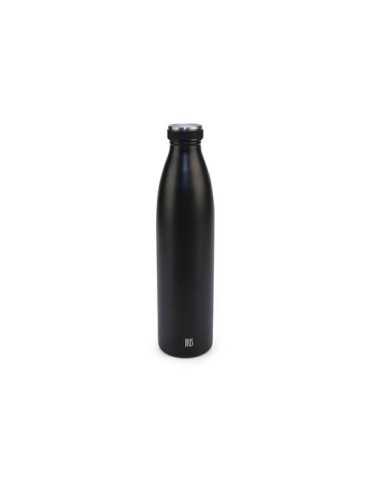 Botella Termo 1L Negra [LOTE DE 2 Unidades] IRIS