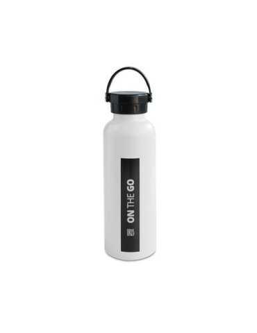 Botella Termo 750ML Blanco On The Go 9812-IW [LOTE DE 2 Unidades] IRIS