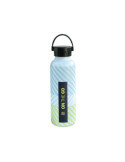 Botella Termo 750ML Turquesa Fluor Print On The Go [LOTE DE 2 Unidades] IRIS