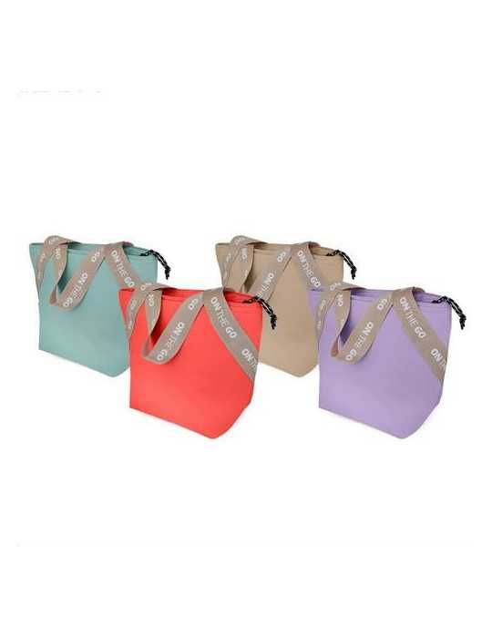 Bolso Portalimentos On The Go Surtido 9045-TS [LOTE DE 2 Unidades] IRIS