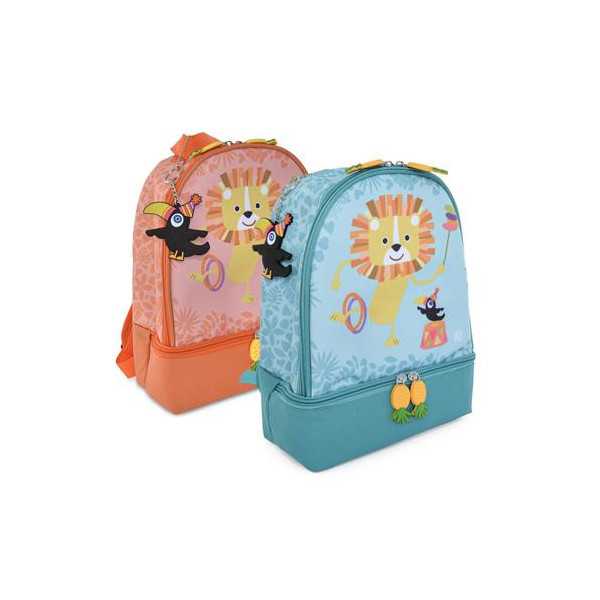 Mochila Infantil Jungle Surtido Azul/Rosa 9935-T [LOTE DE 2 Unidades] IRIS