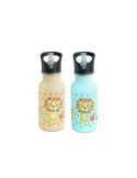 Botella Inoxidable 400ML Snack Rico Funny Jungle Surtido [LOTE DE 4 Unidades] IRIS