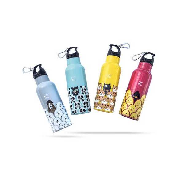 Botella Termo 500 ml Surtido Friends 4 Diseños [LOTE DE 2 Unidades] IRIS