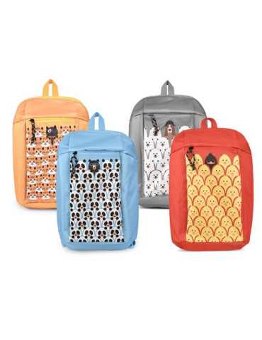 Mochila Infantil Surtida 4 Colores Friends 9984-TS [LOTE DE 2 Unidades] IRIS