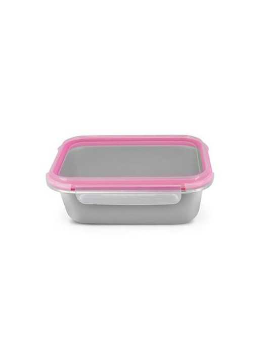 Contenedor Rectangular Acero Inoxidable 420ML [LOTE DE 6 Unidades] IRIS