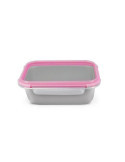 Contenedor Rectangular Acero Inoxidable 420ML [LOTE DE 6 Unidades] IRIS