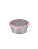 Contenedor Redondo Acero Inoxidable 520ML [LOTE DE 4 Unidades] IRIS