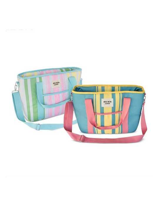 Bolso Verano Rayas Surtido 16L 9227-TS [LOTE DE 2 Unidades] IRIS