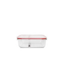 Contenedor Rectangular Vidrio Dividido 1360 ml [LOTE DE 2 Unidades] IRIS