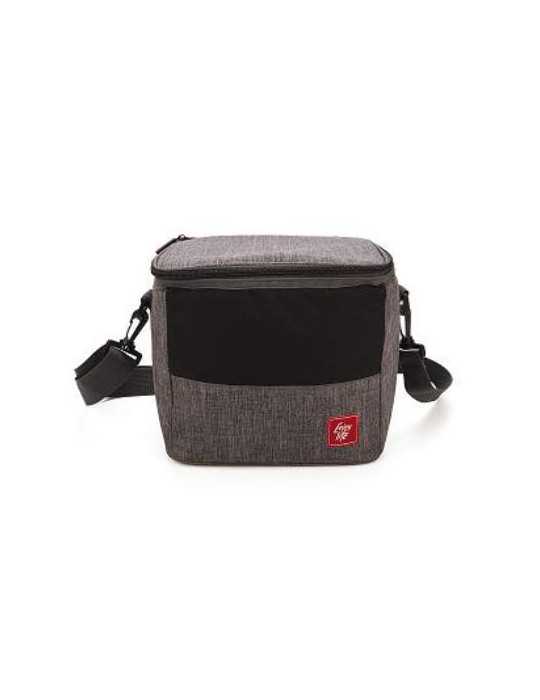 Bolsa Nevera Mini 8 L Gris Jaspeada [LOTE DE 2 Unidades] IRIS