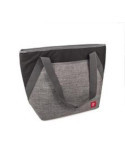 Bolsa Nevera Shoulder 18 L Gris Jaspeada [LOTE DE 2 Unidades] IRIS