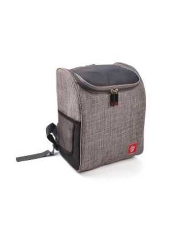 Bolsa Nevera Mochila 10 L Gris Jaspeada [LOTE DE 2 Unidades] IRIS