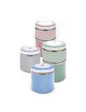Lunchbox Doble Surtido Inoxidable 0,9L 8344-IS [LOTE DE 2 Unidades] IRIS