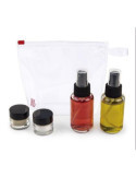 Set de Condimentos Vidrio 2987-V [LOTE DE 4 Unidades] IRIS