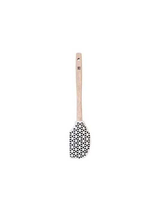 Espátula Silicona con Mango Madera 30 cm Brisa [LOTE DE 6 Unidades] IRIS