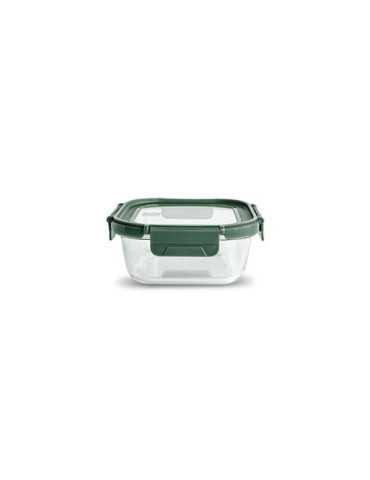 Contenedor Vidrio Cuadrado 800ML con Tapa 8586-V [LOTE DE 4 Unidades] IRIS