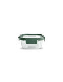 Contenedor Vidrio Cuadrado 800ML con Tapa 8586-V [LOTE DE 4 Unidades] IRIS