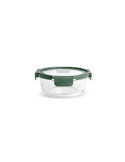 Contenedor Vidrio Redondo 950ML con Tapa 8589-V [LOTE DE 4 Unidades] IRIS