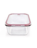 Contenedor Rect. vidrio 330 ml 8600-V [LOTE DE 6 Unidades] IRIS