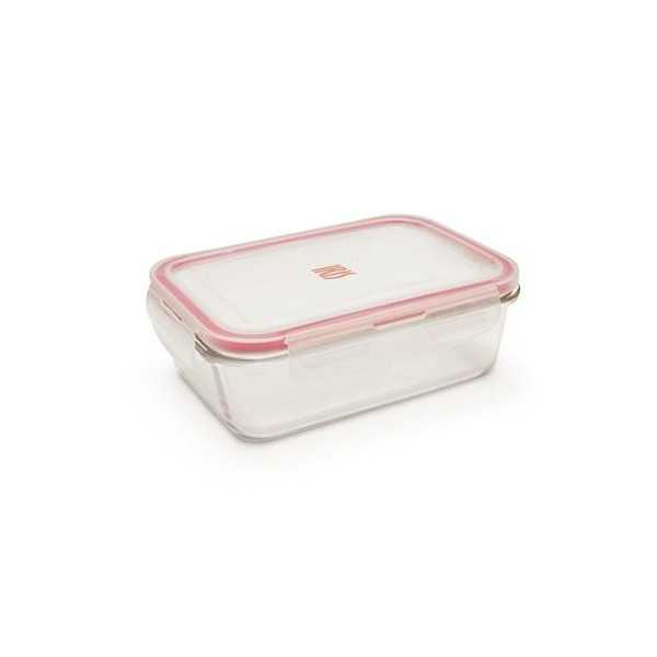 Contenedor Rect. vidrio 570 ml 8601-V [LOTE DE 6 Unidades] IRIS