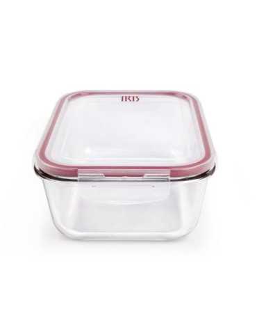 Contenedor Rect. vidrio 1860 ml 8603-V [LOTE DE 2 Unidades] IRIS