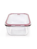 Contenedor Rect. vidrio 1860 ml 8603-V [LOTE DE 2 Unidades] IRIS