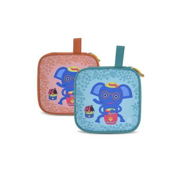 Portasandwich Snack Rico Funny Jungle SURT. 9930-T [LOTE DE 4 Unidades] IRIS