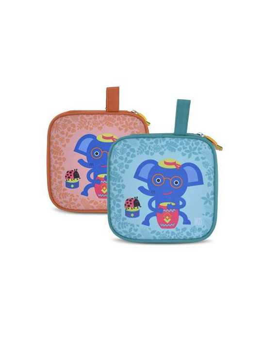 Portasandwich Snack Rico Funny Jungle SURT. 9930-T [LOTE DE 4 Unidades] IRIS