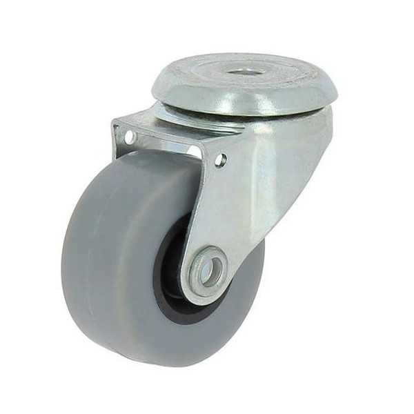 Rueda con Soporte Aro Goma 30 76119 [LOTE DE 26 Unidades] ITEM