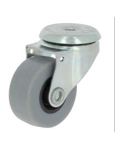 Rueda con Soporte Aro Goma 40 76131 [LOTE DE 22 Unidades] ITEM