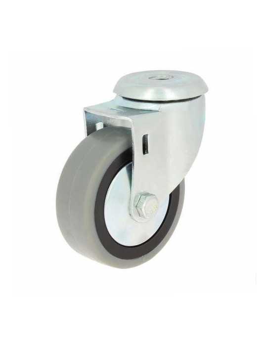 Rueda con Soporte Aro Goma 60 75231 [LOTE DE 12 Unidades] ITEM