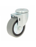 Rueda con Soporte Aro Goma 80 75237 [LOTE DE 8 Unidades] ITEM