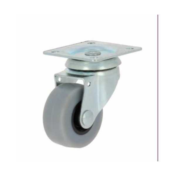 Rueda con Soporte Placa Aro Goma 30 76123 [LOTE DE 22 Unidades] ITEM