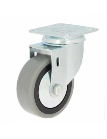 Rueda con Soporte Placa Aro Goma 50 75228 [LOTE DE 12 Unidades] ITEM