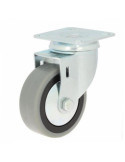 Rueda con Soporte Placa Aro Goma 50 75228 [LOTE DE 12 Unidades] ITEM