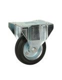 Rueda Fija Goma Rodillos 100 mm M820 75502 [LOTE DE 4 Unidades] ITEM