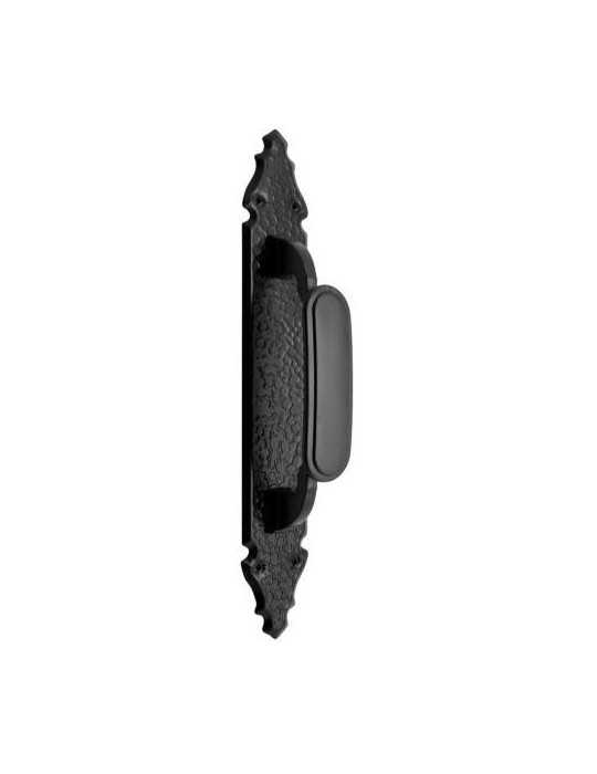 Manillon Negro con Placa Larga [LOTE DE 4 Unidades] JANDEL
