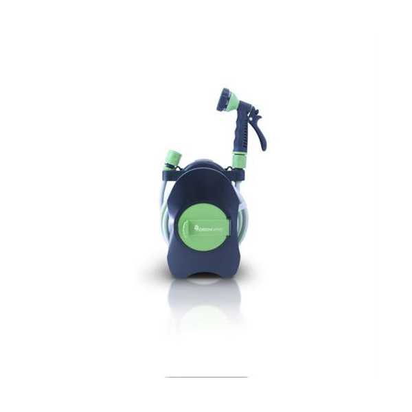 Enrollador con Manguera 10 Mt+pistola 8 Green Expert [LOTE DE 2 Unidades] JARDIN Y NATURA