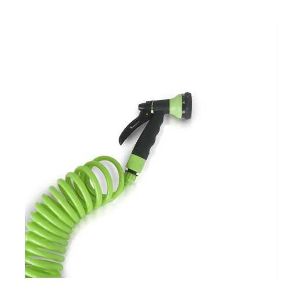 Manguera Espiral EVA 15 M.+pistola Green Expert [LOTE DE 2 Unidades] JARDIN Y NATURA
