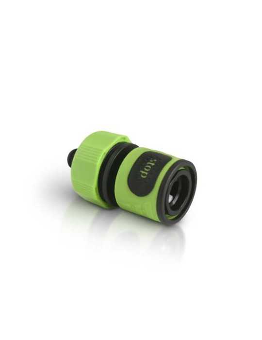 Conector 19 mm Stop NR131S Green Expert [LOTE DE 14 Unidades] JARDIN Y NATURA
