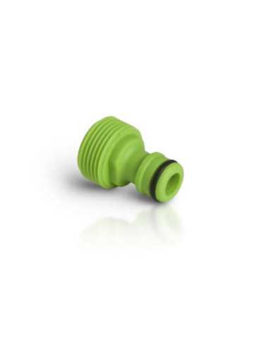 Adaptador Macho 3/4 NR22 Green Expert GE010504-9 [LOTE DE 26 Unidades] JARDIN Y NATURA