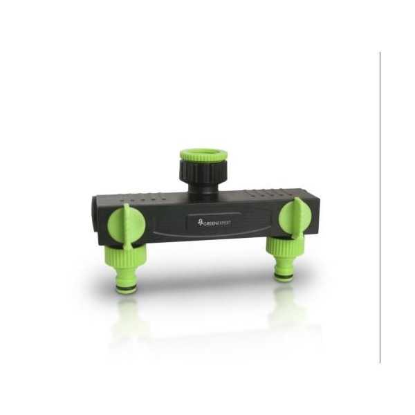 Distribuidor 2 Vias NR062 Green Espert GE010504-23 [LOTE DE 6 Unidades] JARDIN Y NATURA