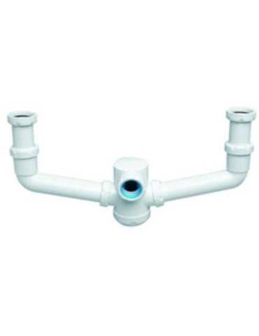 Sifón Doble Extensible S-7-11/2 05018 [LOTE DE 2 Unidades] JIMTEN