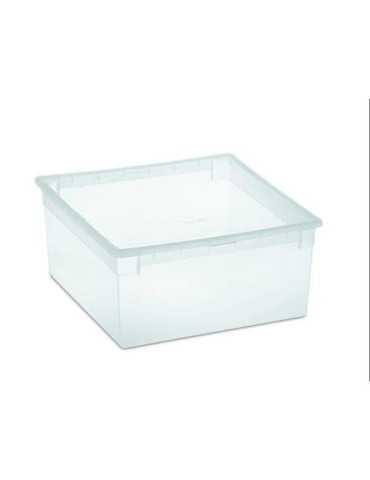 Caja Ordenación Light Box M 12 L Transparente [LOTE DE 4 Unidades] JOBGAR