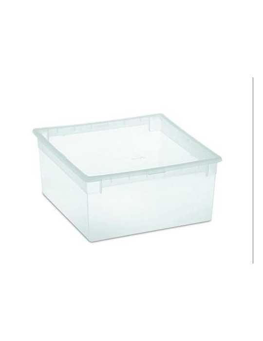 Caja Ordenación Light Box M 12 L Transparente [LOTE DE 4 Unidades] JOBGAR