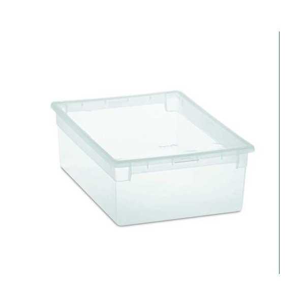 Caja Ordenación Light Box L 23 L Transparente [LOTE DE 4 Unidades] JOBGAR