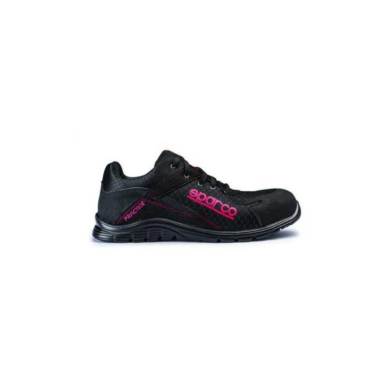 Zapato seguridad SPARCO S1P SRC Practice negra - negra Talla 41