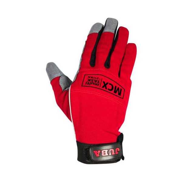 Guante Mecanico Sintético Mecanix Rojo Talla 8 Par [LOTE DE 4 Unidades] JUBA