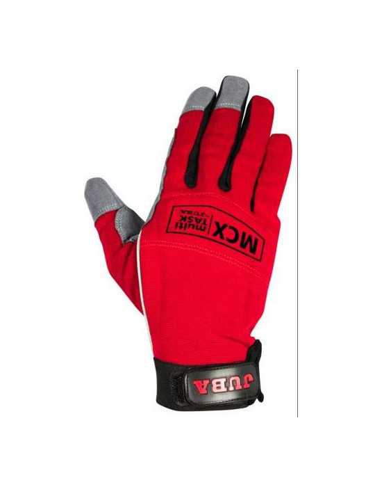 Guante Mecanico Sintético Mecanix Rojo Talla 10 Par [LOTE DE 4 Unidades] JUBA